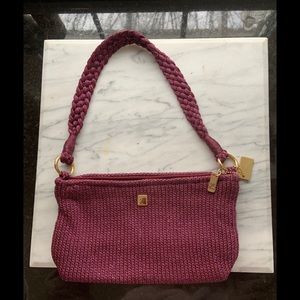 Lina Purple Knitted Purse